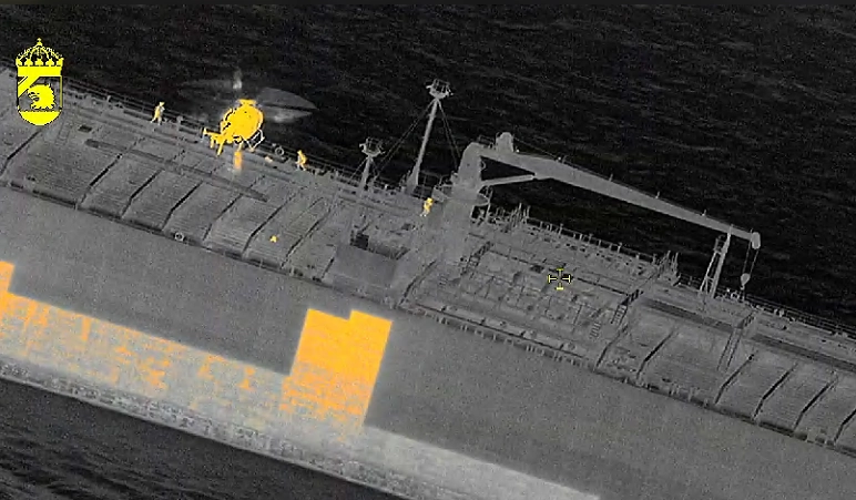 Swedish Coast Guard Boards 2nd Russian Shadow Fleet Vessel