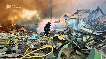 На Київщині частина споживачів без газу, тепла і світла після обстрілу РФ