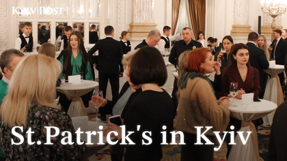 St. Patrick’s Day Celebrated in Kyiv as Symbol of Irish-Ukrainian Solidarity