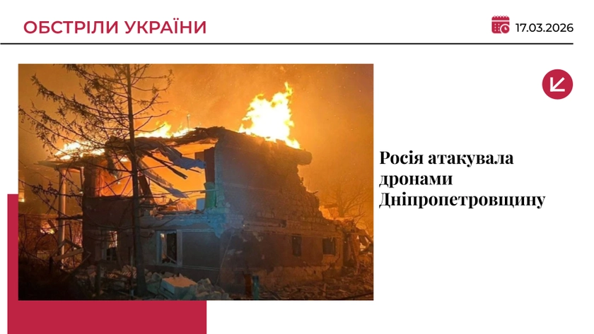 Росія атакувала дронами Дніпропетровщину: двоє поранених