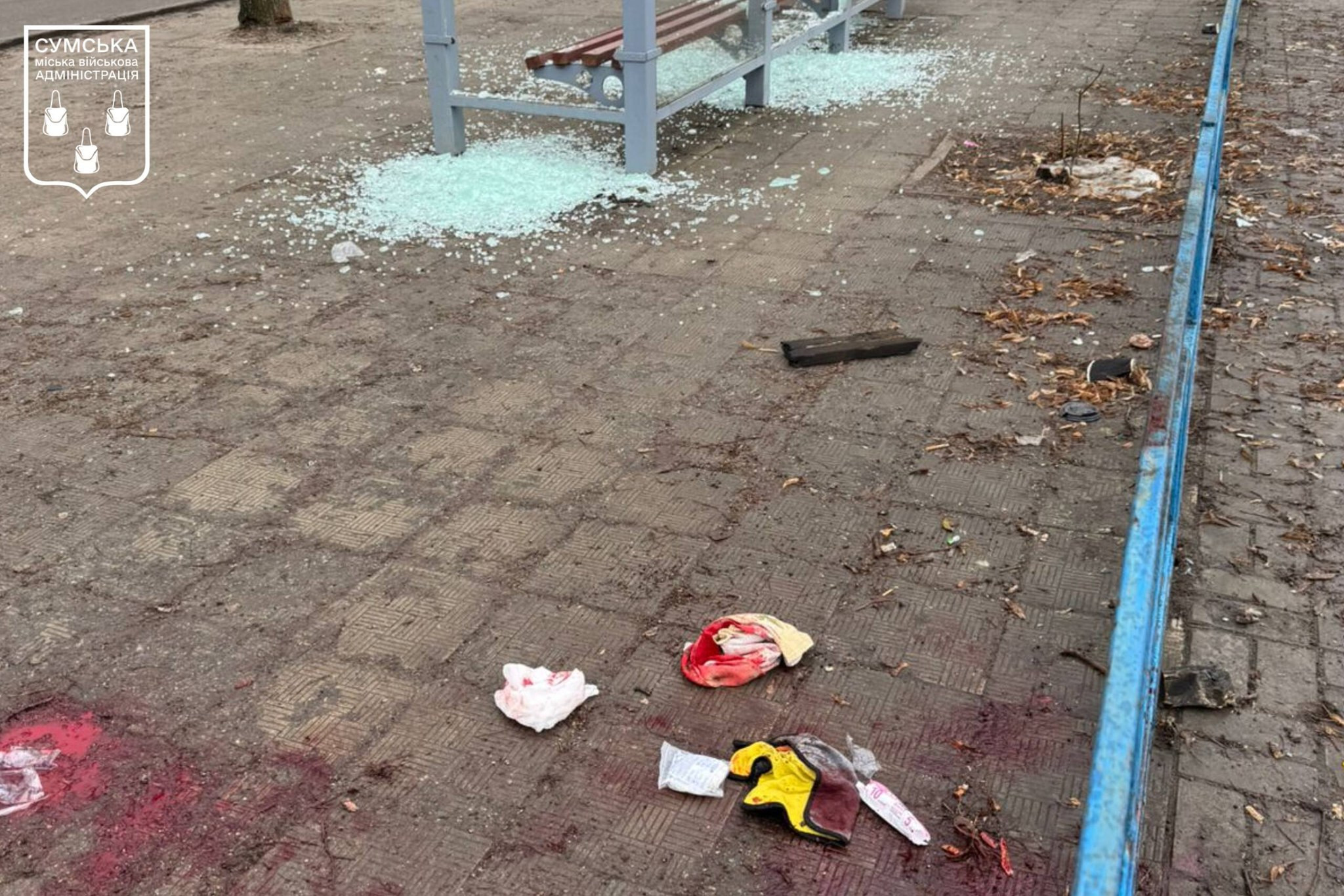 Russian Drone Hits Sumy TCC Building After Ukraine’s Mobilization Workers Day