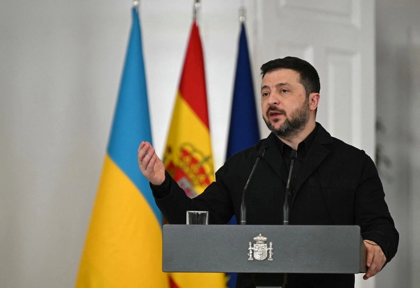 Ukraine Sought to Halt Iran Drone Supplies to Russia, Zelensky Says