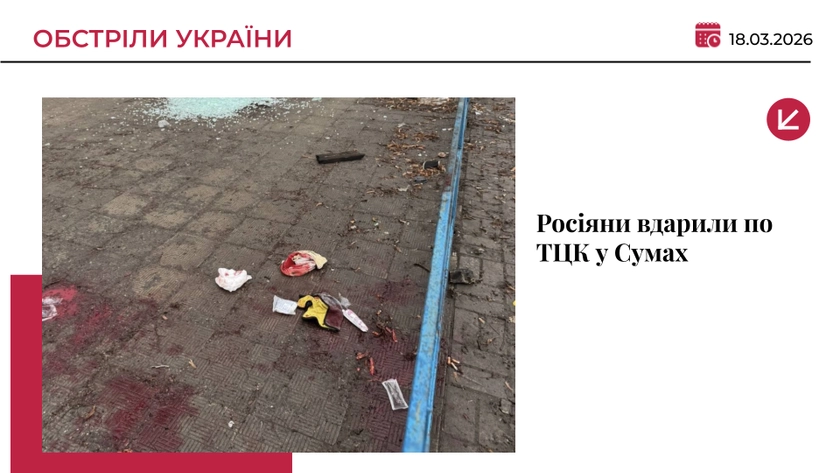 Росіяни вдарили по ТЦК у Сумах: поранено підлітка
