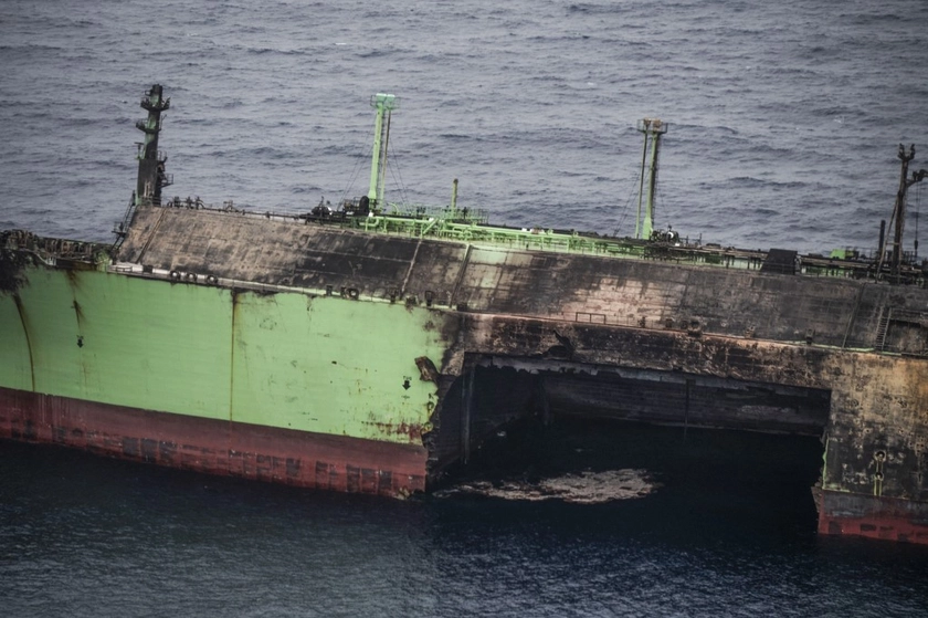 Ukrainian Naval Drones Hit Sanctioned Tanker Near Russian Tuapse