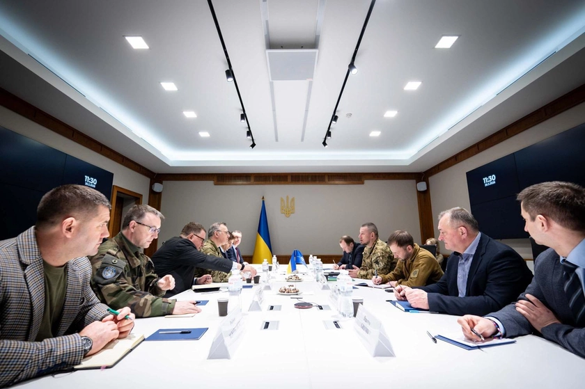 Вперше за час повномасштабної війни Україну відвідала делегація НАТО високого рівня