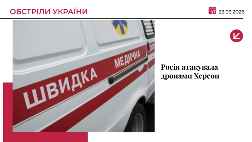 РФ атакувала дроном літнього велосипедиста в Херсоні: його госпіталізовано