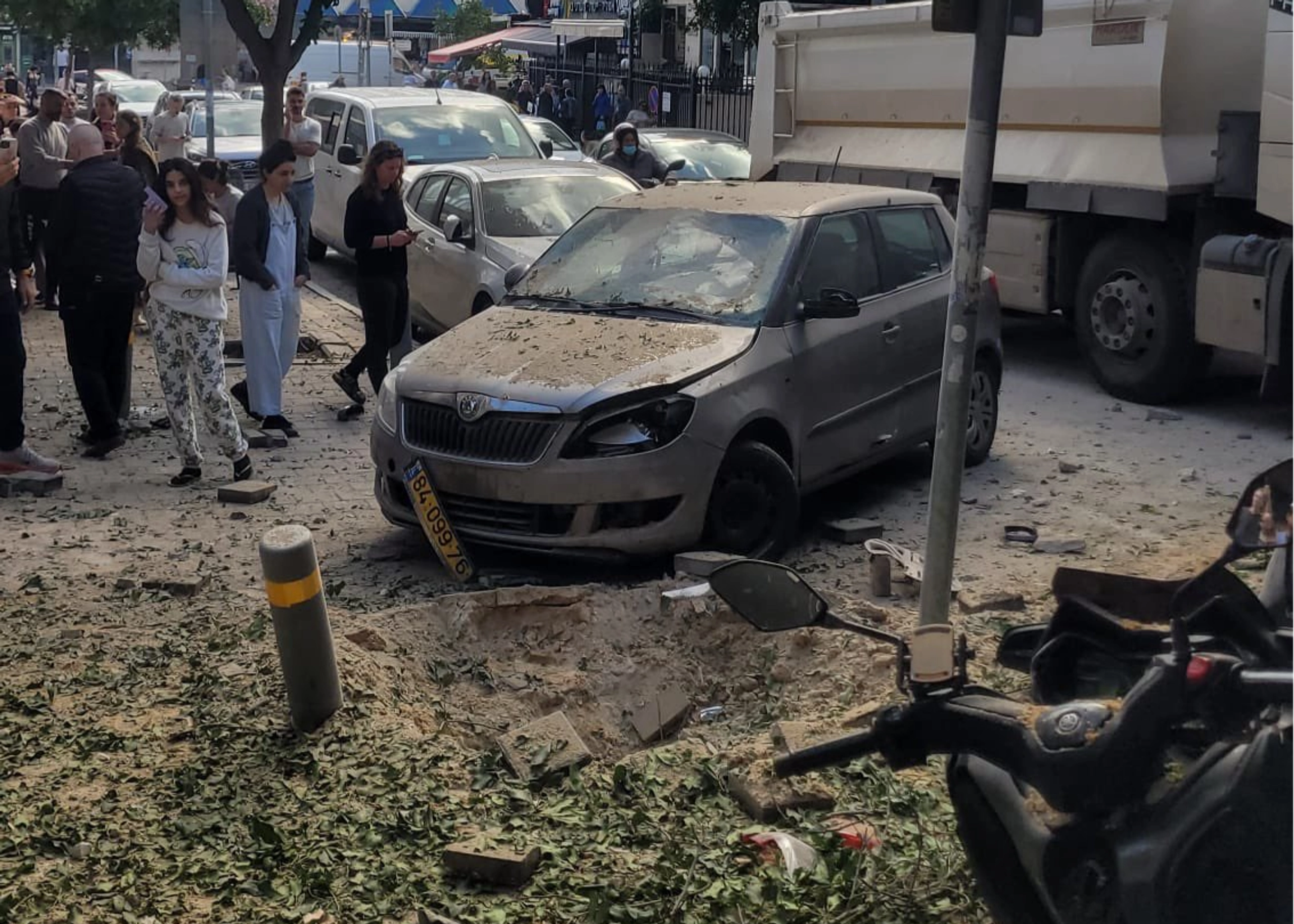 Iranian Missile Debris Falls Near Ukraine Embassy in Israel, Sybiha Says