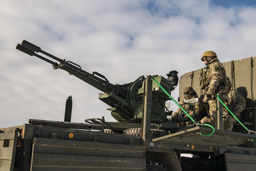 Ukraine's First Private Air Defense Unit Shoots Down Russian Drones in Kharkiv