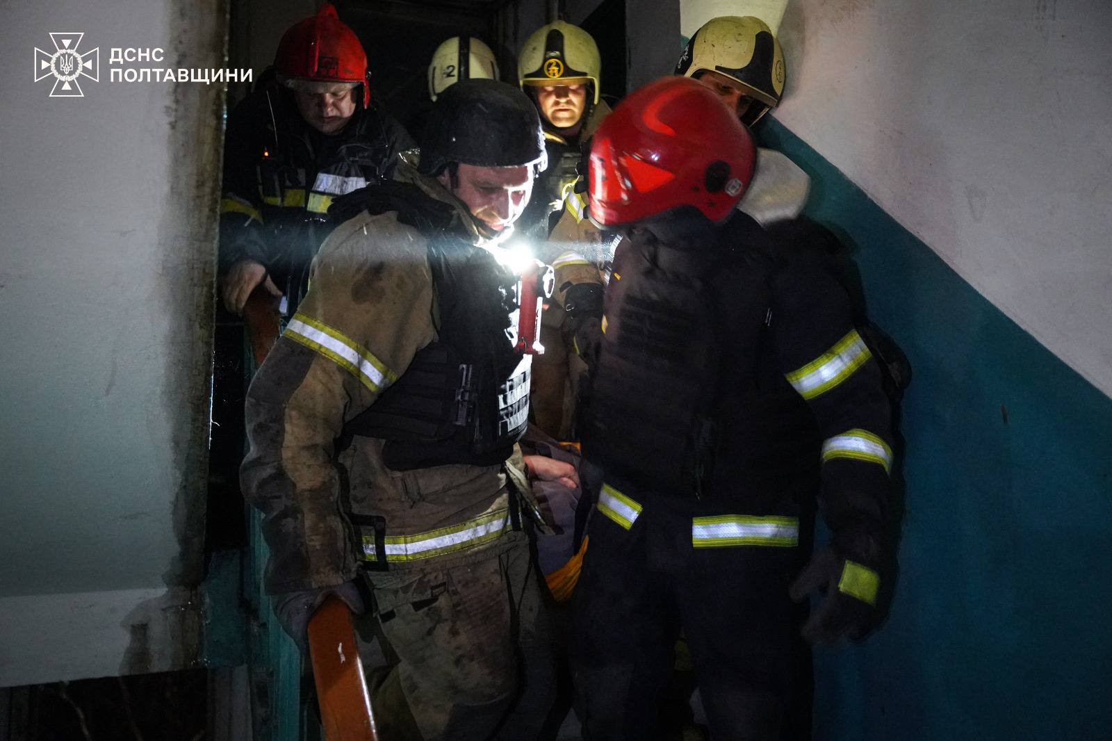 Russian Drone Barrage Hits Odesa High-Rise, Kills Civilian in Poltava Overnight