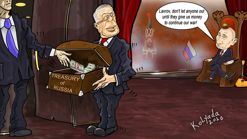 CARTOON: Putin Orders Russia’s Oligarchs to Pay More for His War Against Ukraine