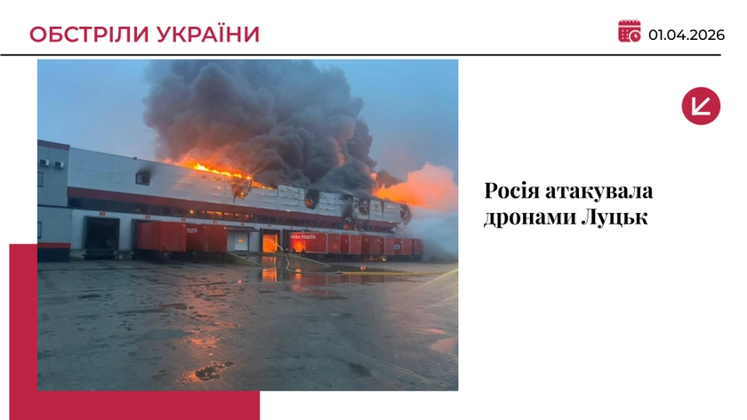 Росія вдарила по терміналу “Нової пошти” та складах в Луцьку: спалахнули пожежі