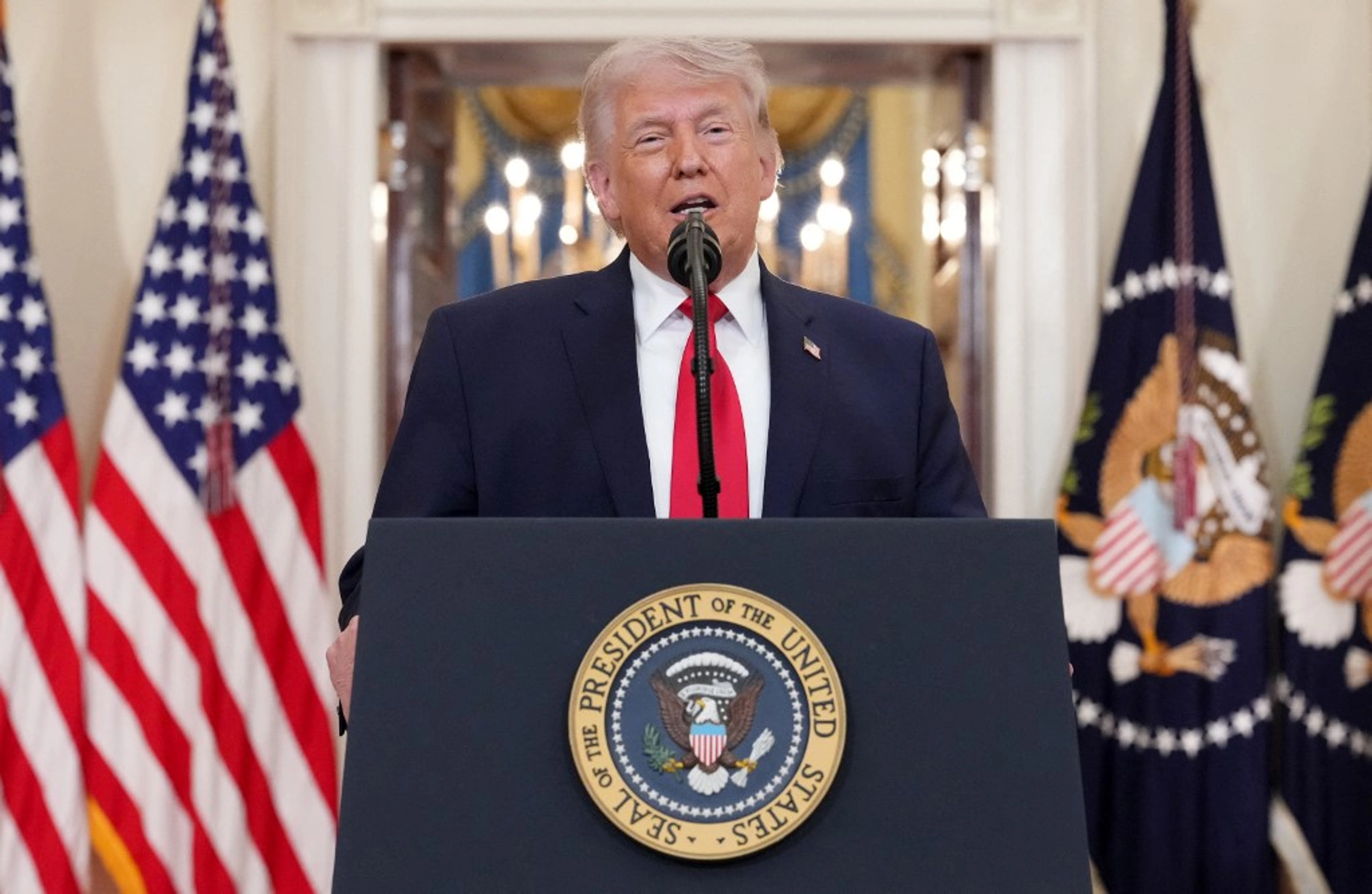 Trump Says Iran War Almost Over, Warns of Weeks More Heavy Strikes