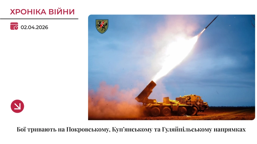 Хроніка війни: Бої тривають на Покровському, Куп’янському та Гуляйпільському напрямках