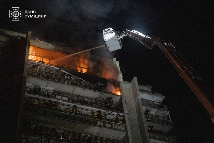 Russia Launches Mass Drone Strike Across Ukraine, 16 Injured Including Children