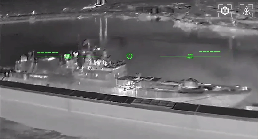 Ukraine Nails Russian Missile Frigate in Novorossiysk Strike, Hits Black Sea Rig