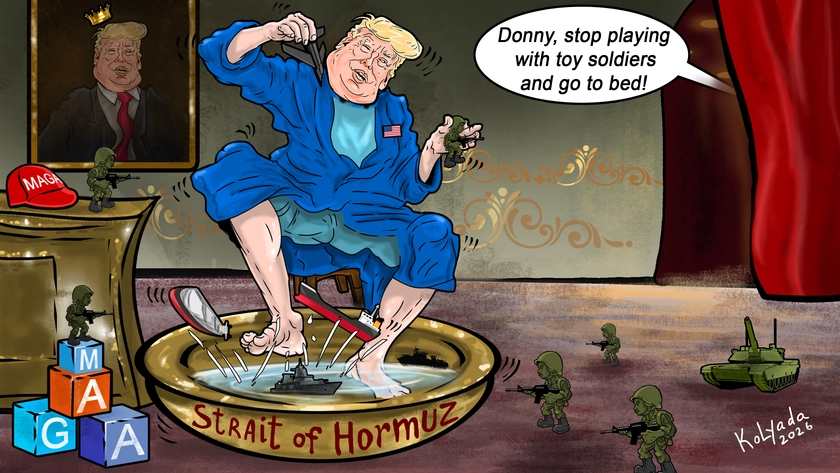 CARTOON: War Games: Infantile Edition