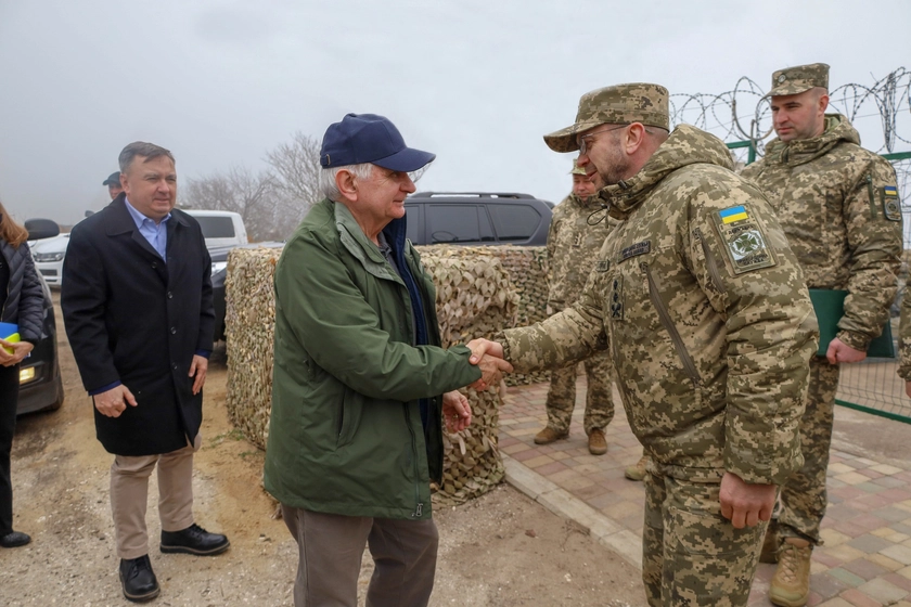 Сенатор США відвідав українських прикордонників на Одещині