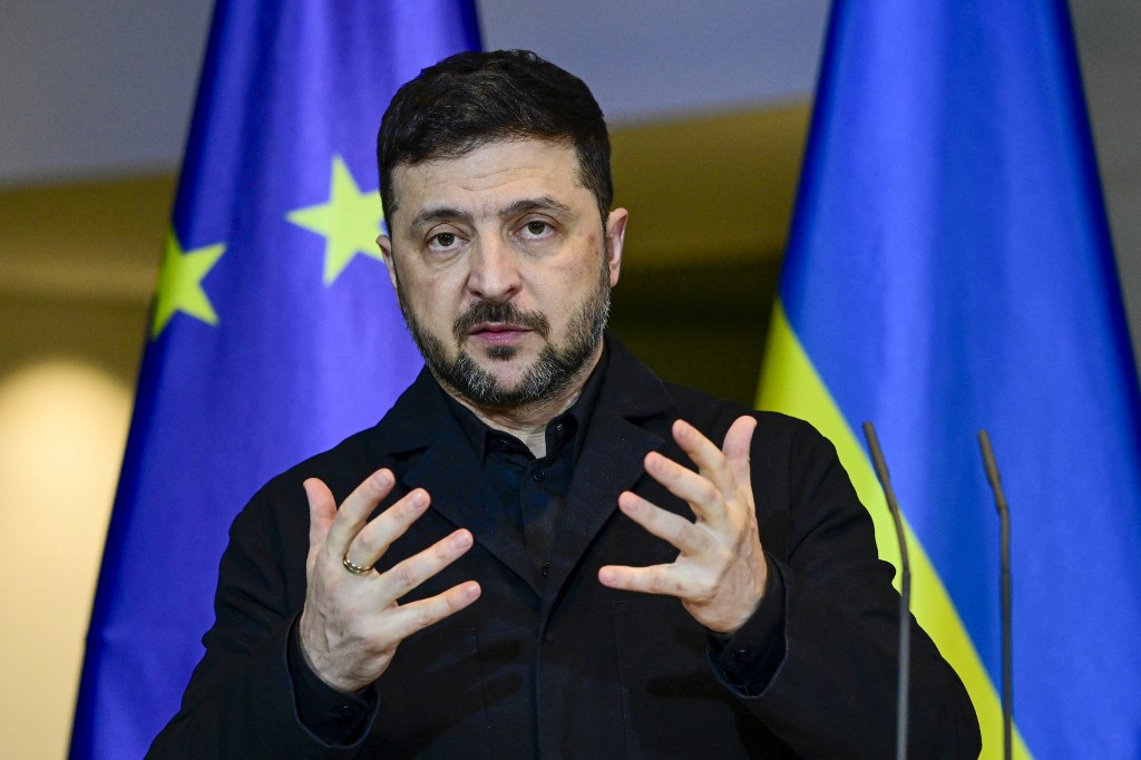 Zelensky Says Ukrainian Experts Helped Counter Iranian Drones in Middle East