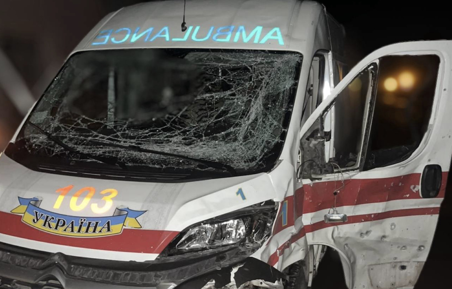 Three Medics Injured as Russian Drone Strikes Ambulance During Easter Night
