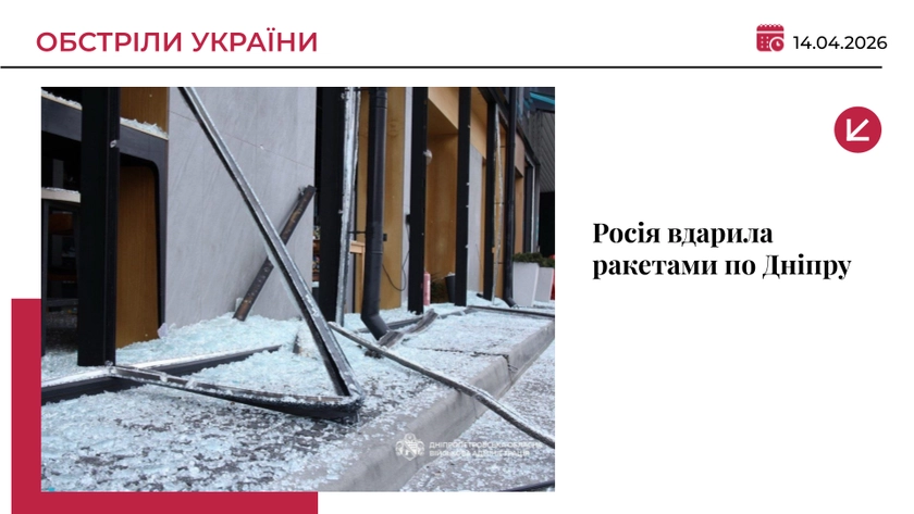 Росія вдарила ракетами по Дніпру: 4 загиблих, 22 поранених
