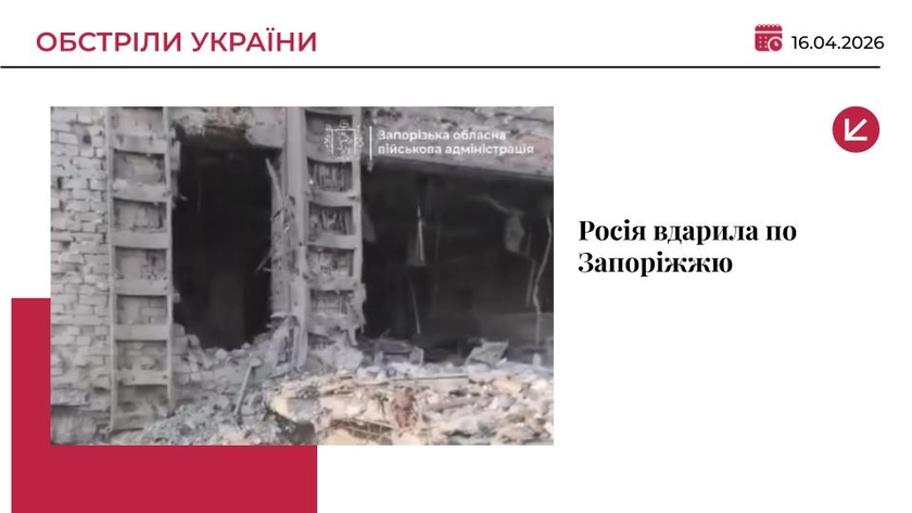 Армія Росії обстріляла Запоріжжя: є загиблий та поранені