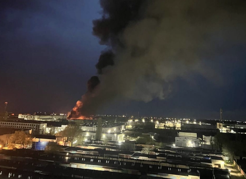 Missile Strike Hits Russian Drone Production Plant in Taganrog