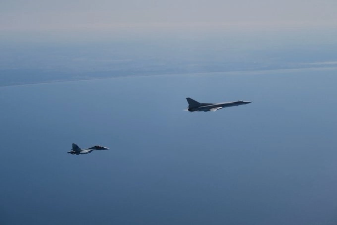 Шведські винищувачі перехопили російські бомбардувальники Ту-22М3 над Балтійським морем