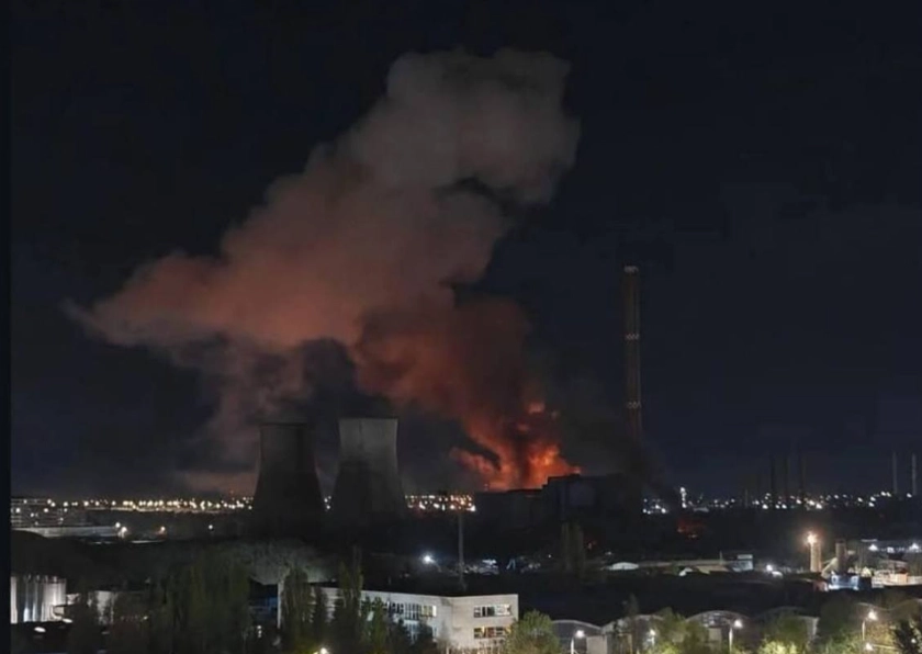 Вибух на ТЕЦ у Бухаресті: вирувала масштабна пожежа