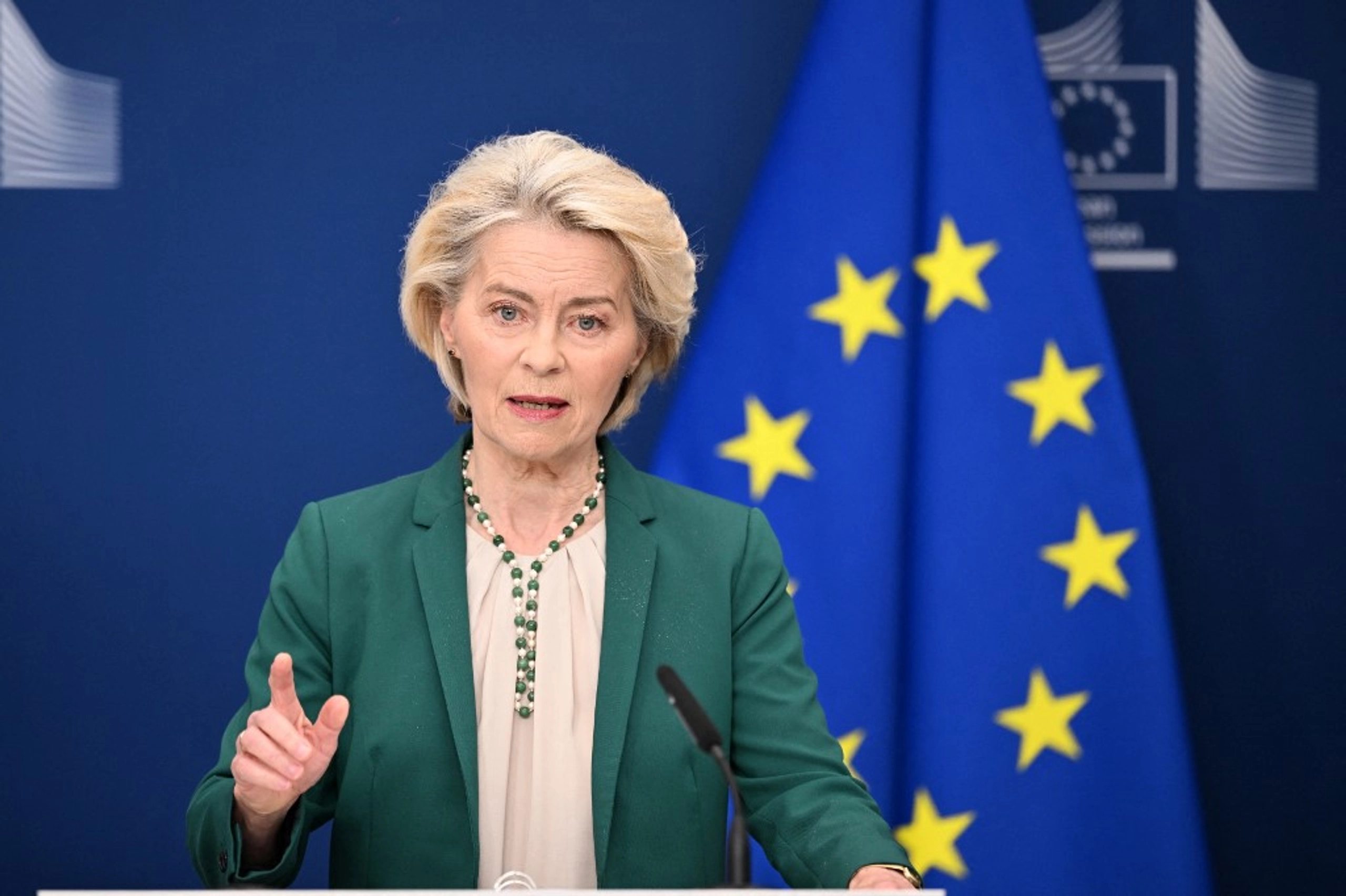 ‘We Will Not Rest Until Every Single Child Is Returned,’ Ursula von der Leyen Says