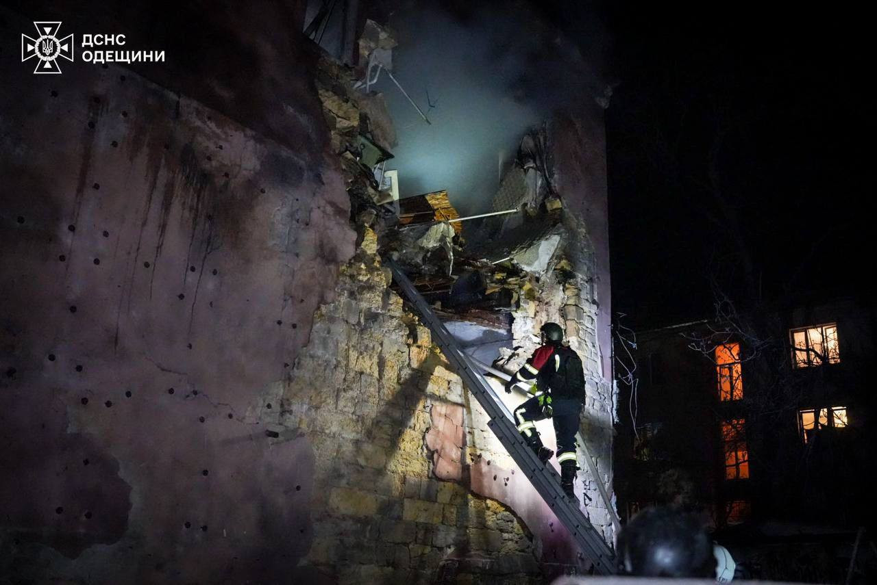 Russian Drone Strike on Odesa Kills Two, Injures 15 as Residential Buildings and Port Infrastructure Hit