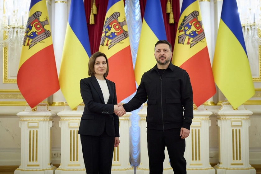 Зеленський зустрівся з Санду: обговорили безпеку, співпрацю та євроінтеграцію