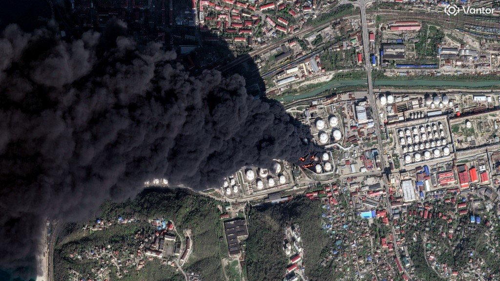 Tuapse Ablaze Again: Ukrainian Drones Hit Key Russian Oil Hub as Environmental Crisis Spreads