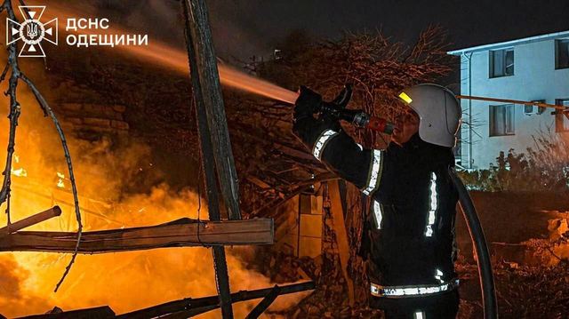 Russian Drone Attacks Hit Odesa and Kherson