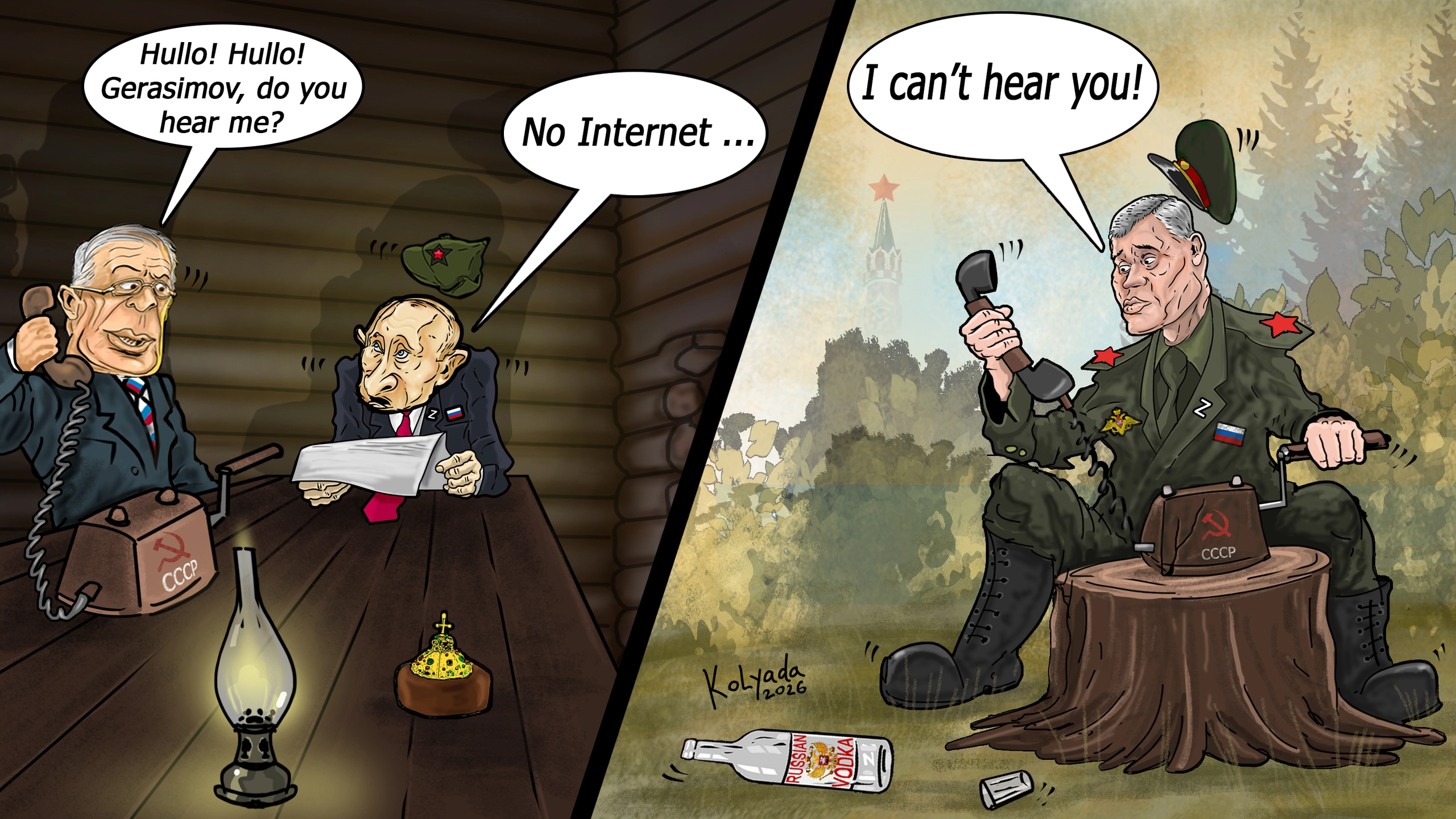 CARTOON: Cutting off the Internet in Russia Comes at a Price