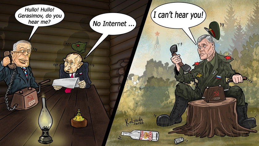 CARTOON: Cutting off the Internet in Russia Comes at a Price