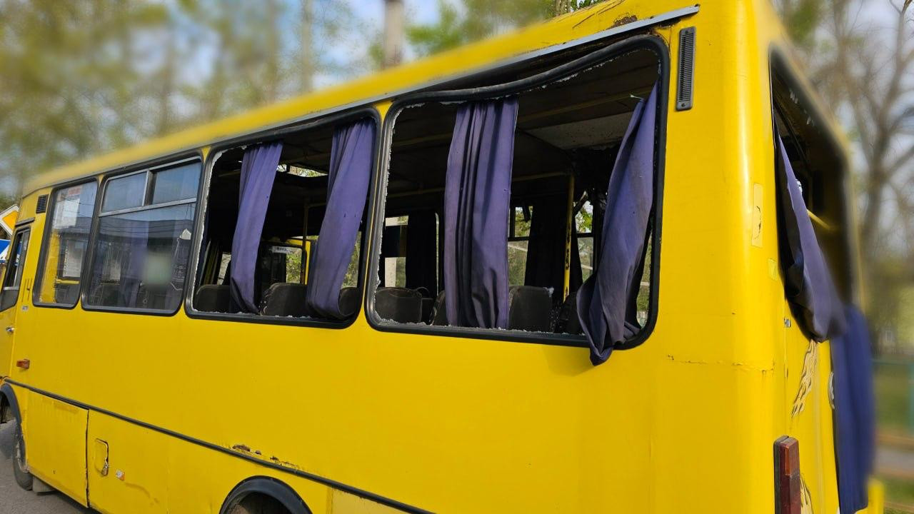 Russian Drone Hits Public Transport in Kherson, Killing Two