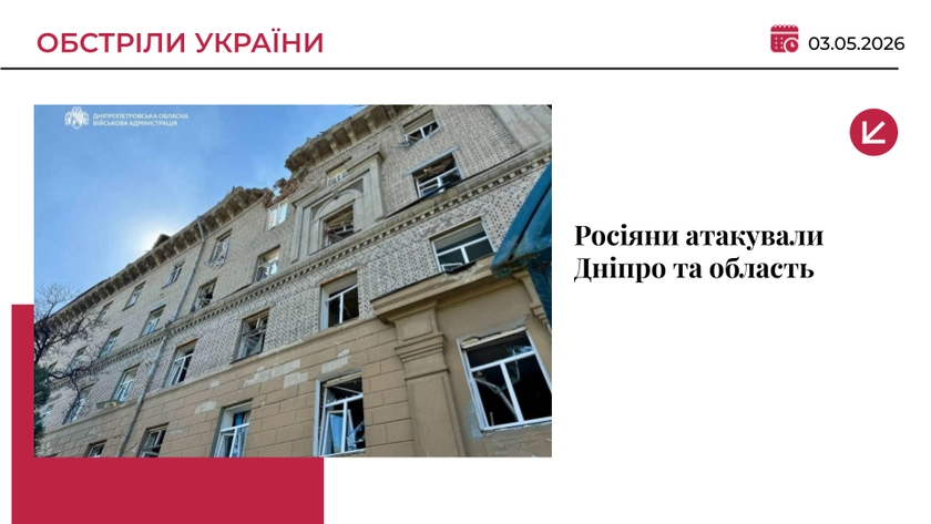 Війська РФ вдарили по гуртожитку у Дніпрі та будинку у Кривому Розі, є постраждалі