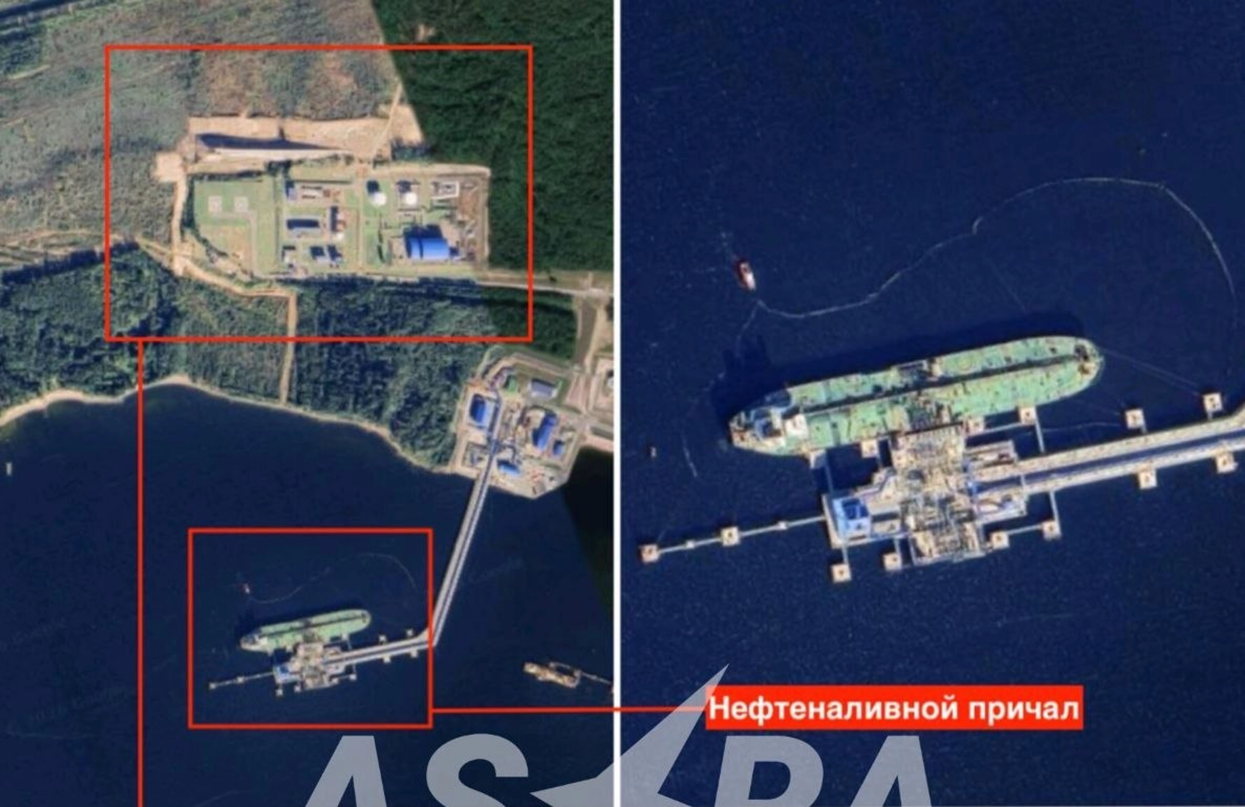 Дрони налетіли на Ленінградську область: ціллю був порт Приморськ, там виникла пожежа