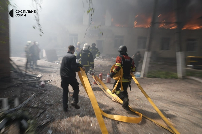 Russian Drone Strike on Sumy Kindergarten Kills Woman, Injures 2