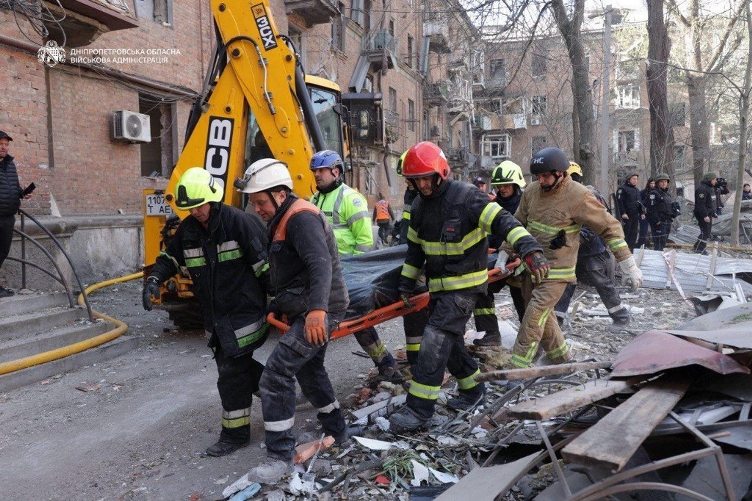Russian Drone Attack on Dnipro Injures One, Sets Apartment Ablaze