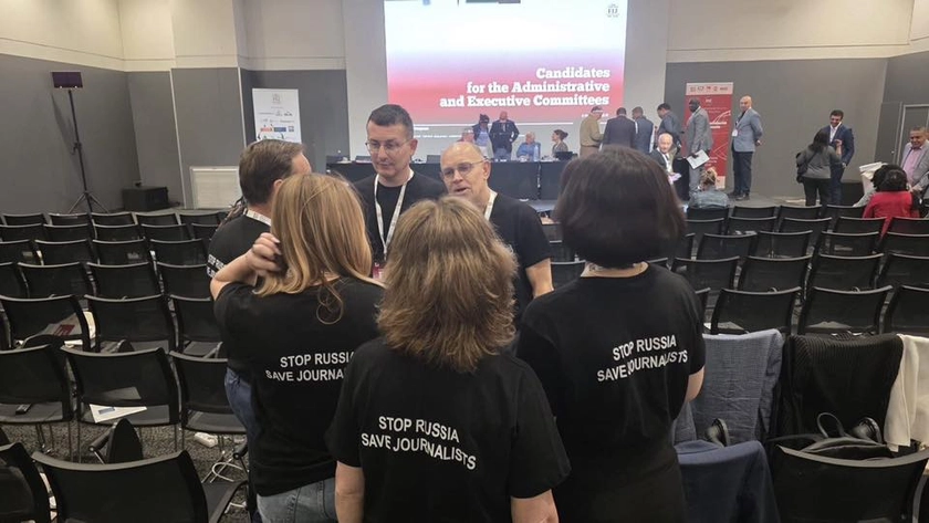 International Federation Expels Russian Journalists’ Union Over Kremlin War Ties