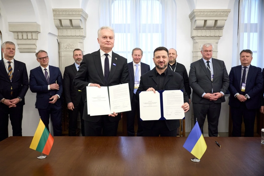 Україна підписала Drone Deal з Литвою та обговорила стратегічне партнерство з Польщею
