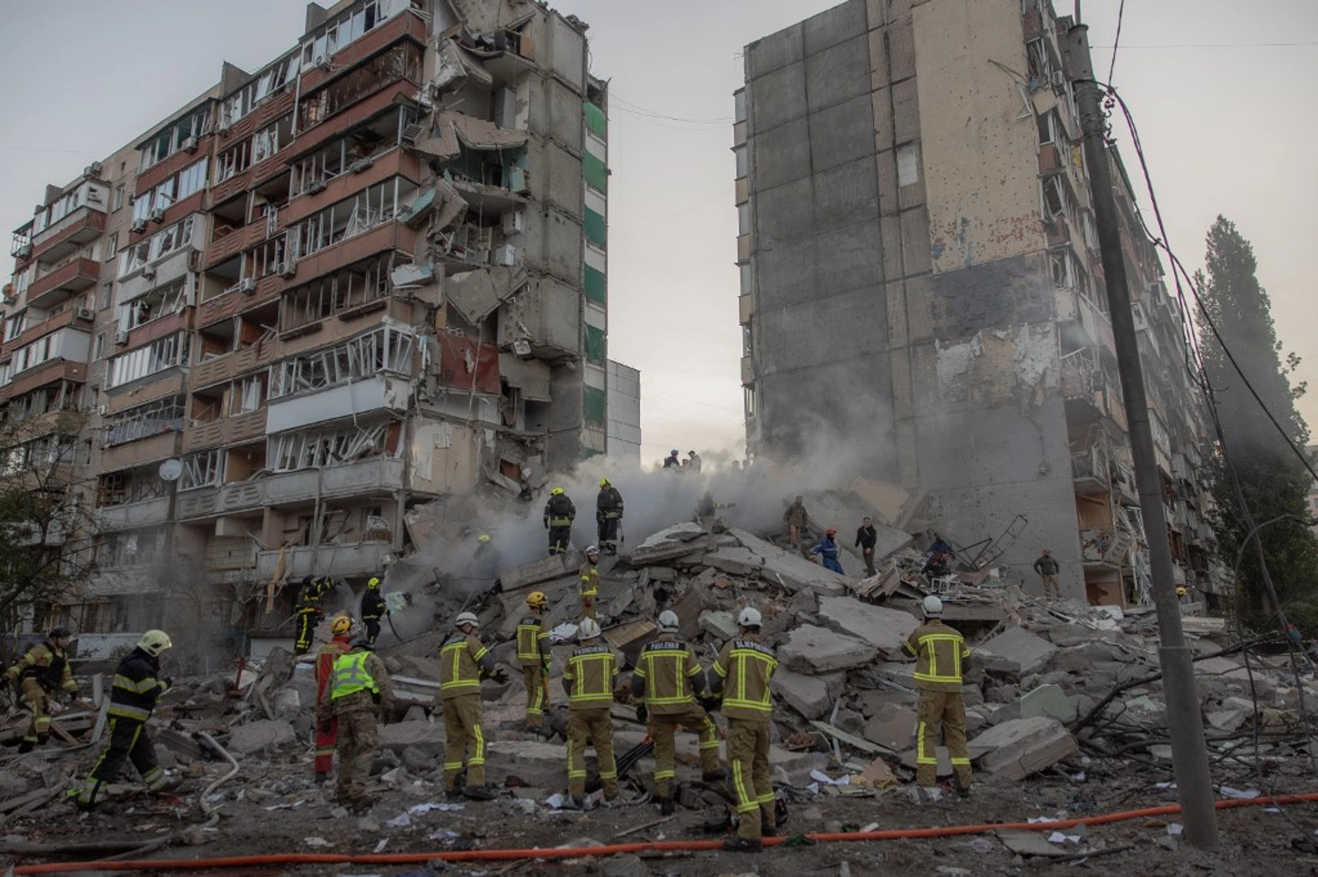 Kyiv Hit by Massive Russian Barrage After 30 Hours of Drone Attacks