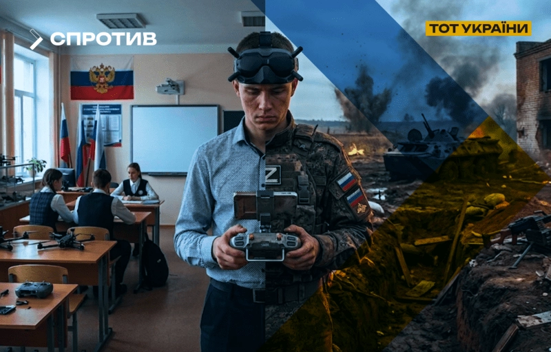 Росія вербує школярів на ТОТ до підрозділів БПЛА — ЦНС
