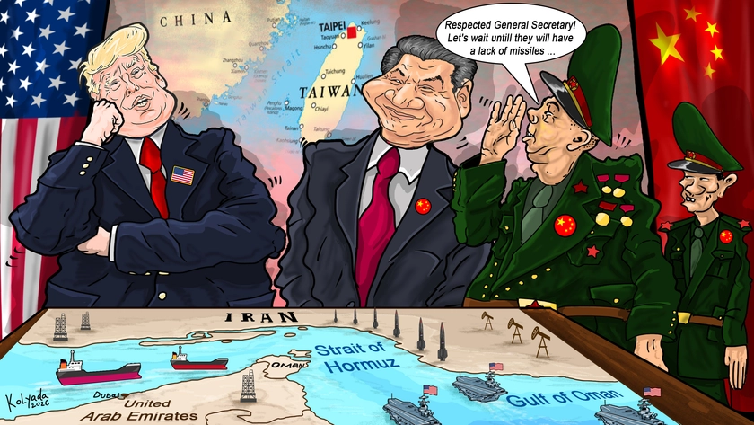 CARTOON: Behind the scenes in Beijing