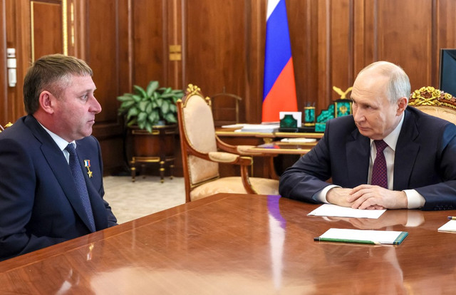 Putin appoints new governors for Belgorod and Bryansk bordering Ukraine