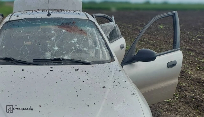 Вантажили уламки дрона в авто: на Сумщині загинули двоє цивільних