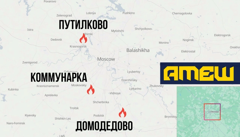 Партизани послабили ППО Підмосков’я, пошкодивши вишки РЕБ