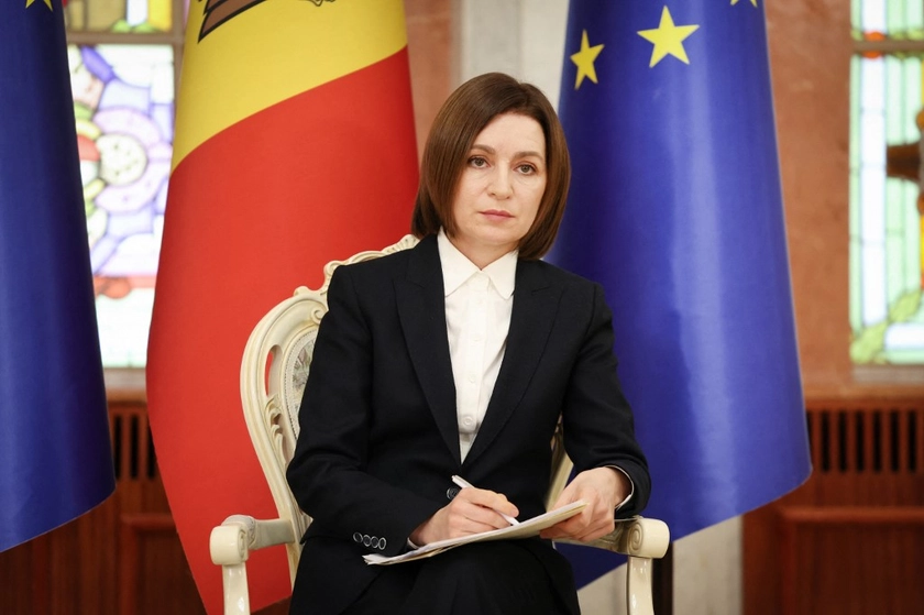 Санду розкритикувала рішення Путіна спростити видачу паспортів РФ у Придністров’ї