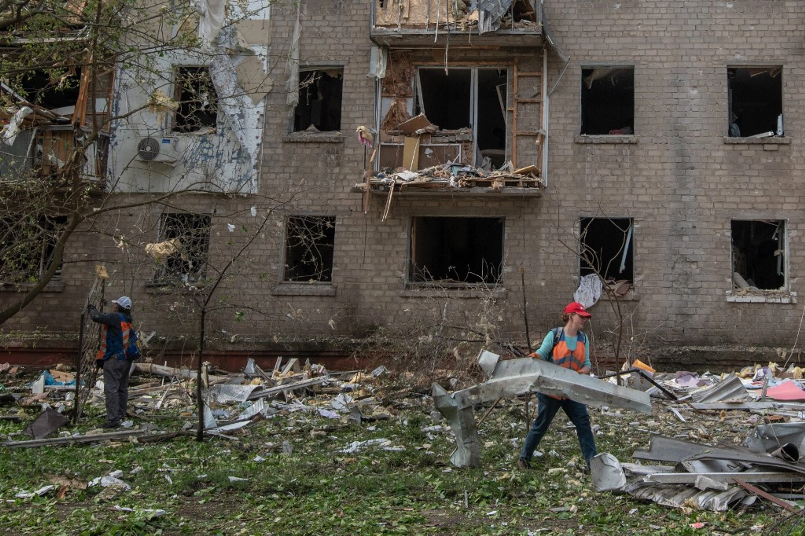 Two Killed, Six Wounded in Russian Overnight Strike on Dnipro
